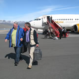 Ankunft in Grönland